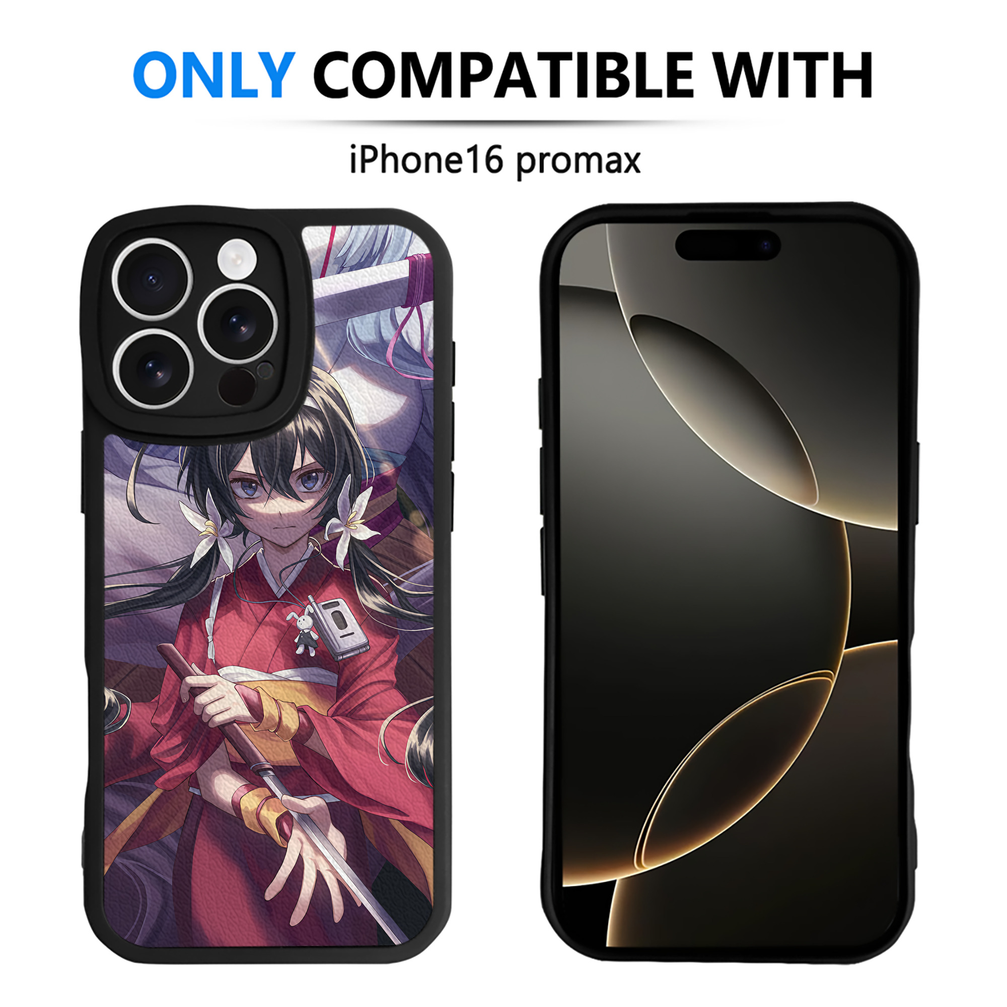 （画像用） 文豪ストレイドッグス Bungo Stray Dogs 【iPhone 16シリーズ対応】シリコンスマホケース（レザー調） 材質：シリコン